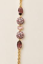 Bracciale ceramica e cristalli
