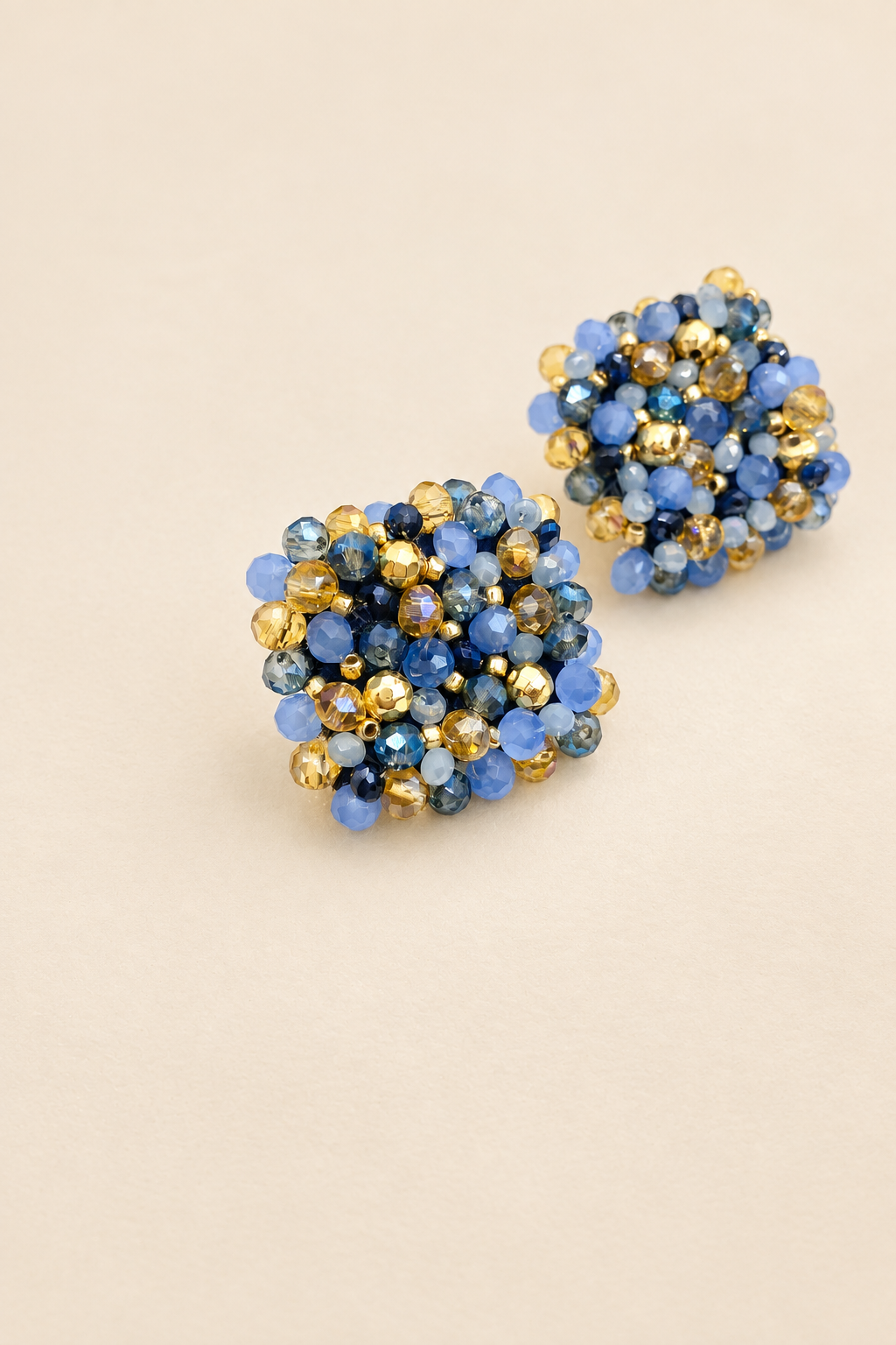 Orecchini Dea con cristalli ed ematite: Blumarí