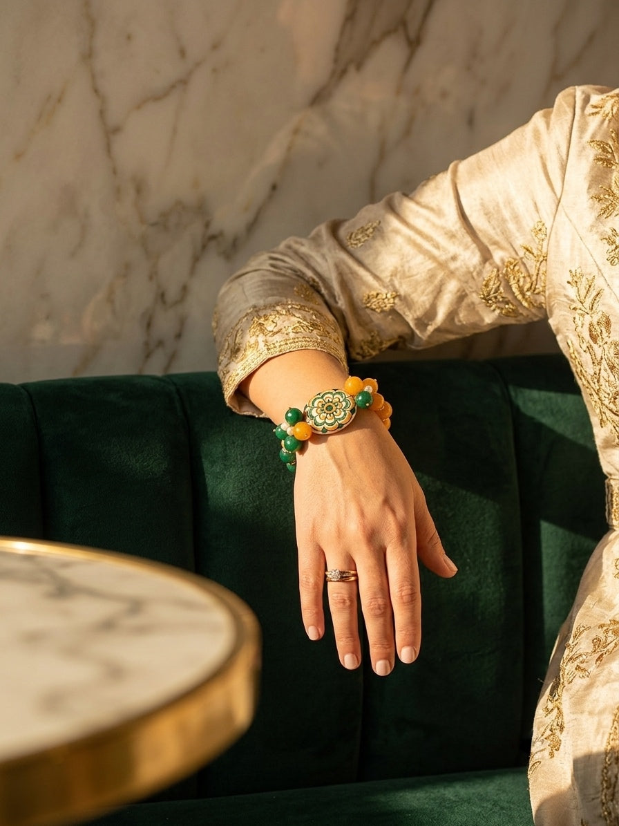 Bracciale ceramica di Caltagirone