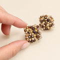 Boucles d'oreilles cristaux Dea : Mocaccino