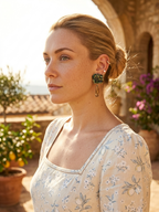 Boucles d'oreilles modèle Dea avec goutte