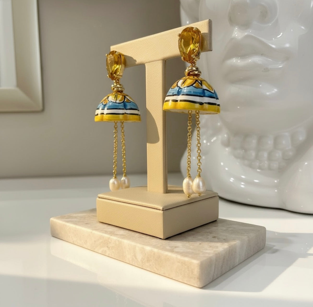 Orecchini in ceramica “I Fimmini”: Noto