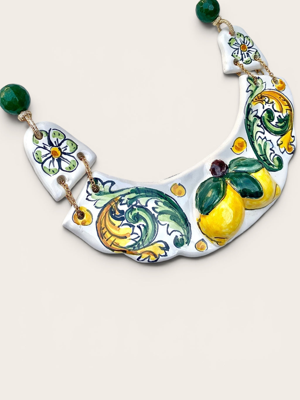 Collana ceramica di Caltagirone